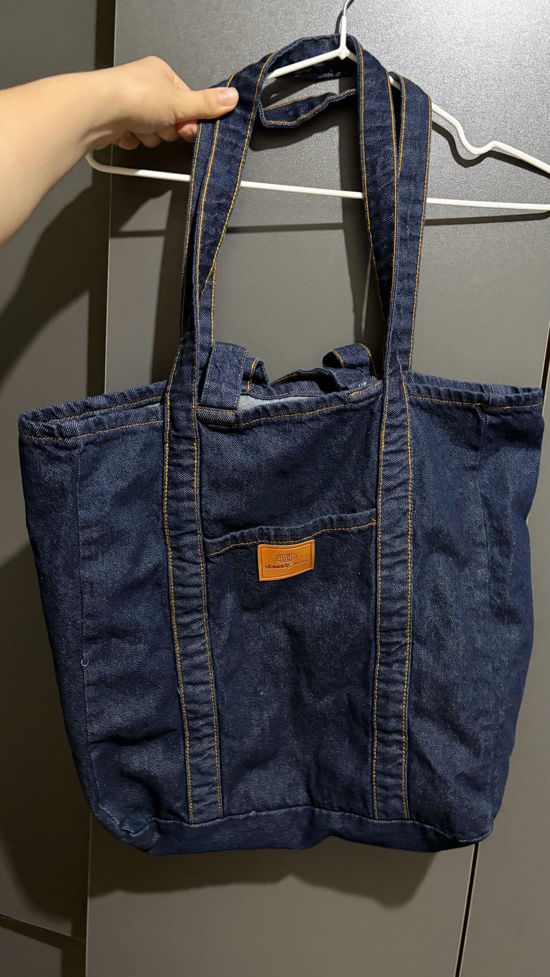 Acne Studios Сумка-шопер Staunch Studio из денима — фото 2