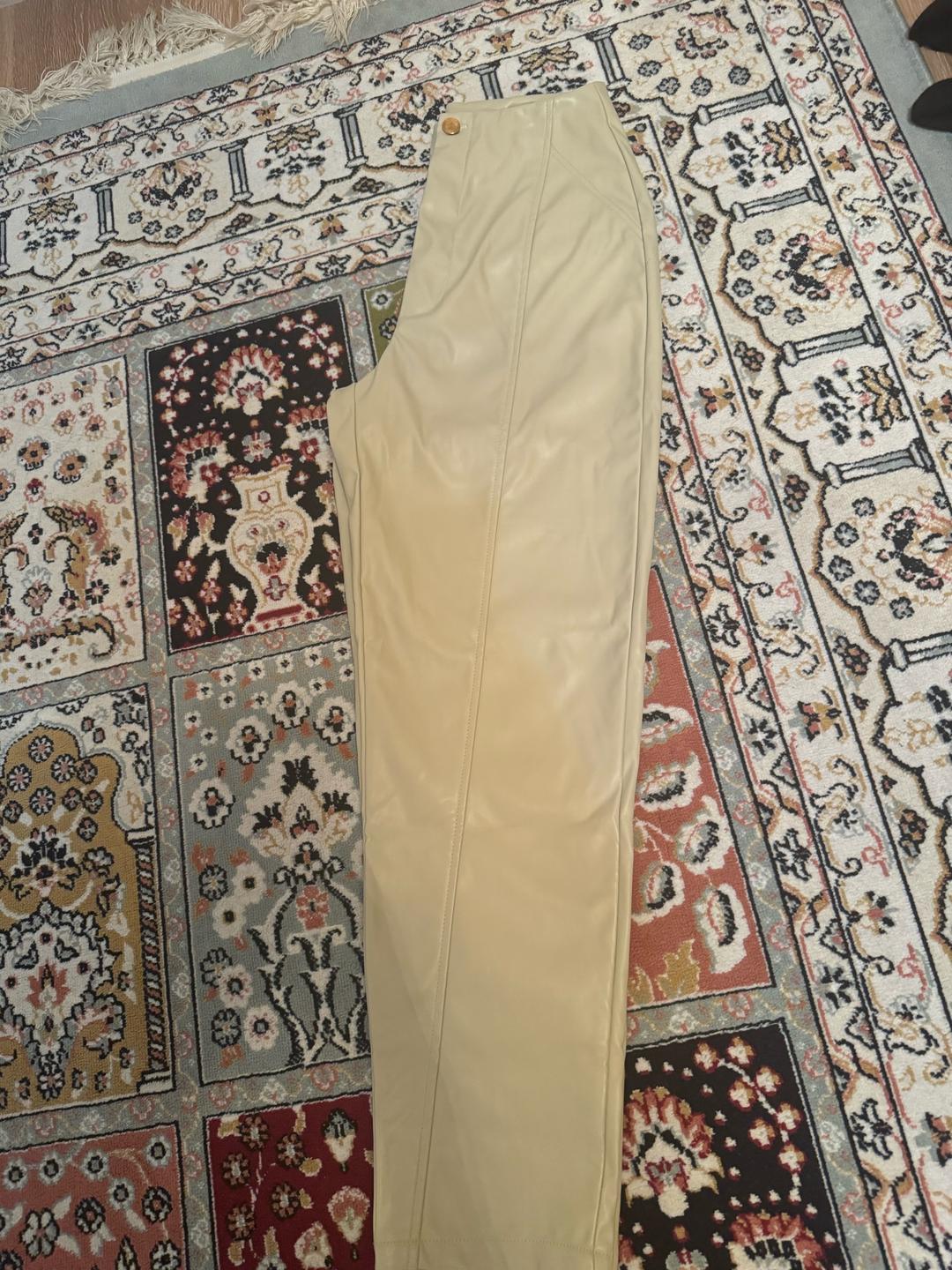 Zara Продам кожаные брюки зара — фото 2