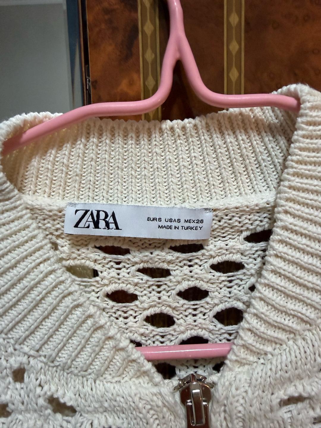 Zara Вязаный бомбер Zara — фото 2