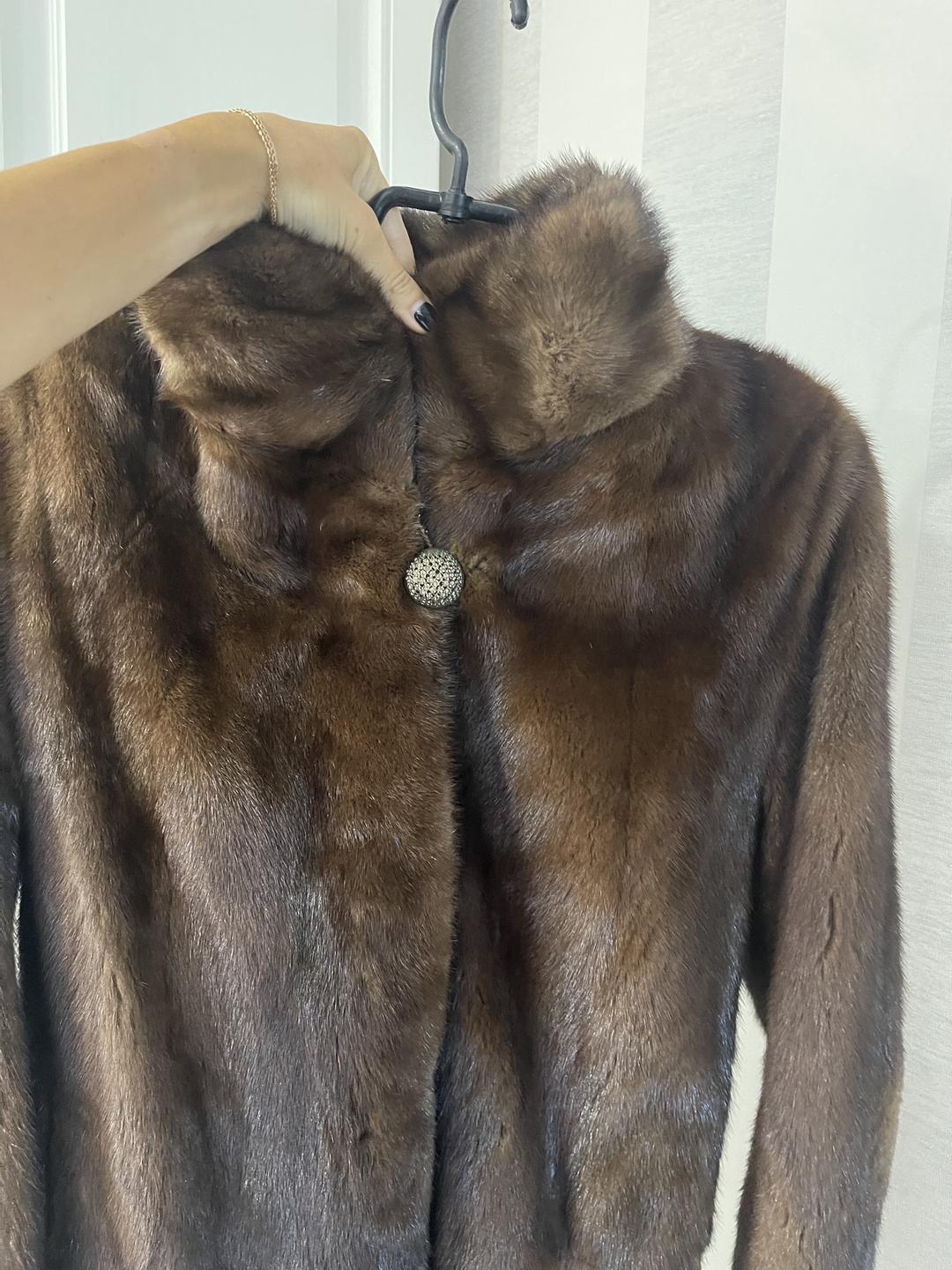 saga furs норковая шуба  — фото 2