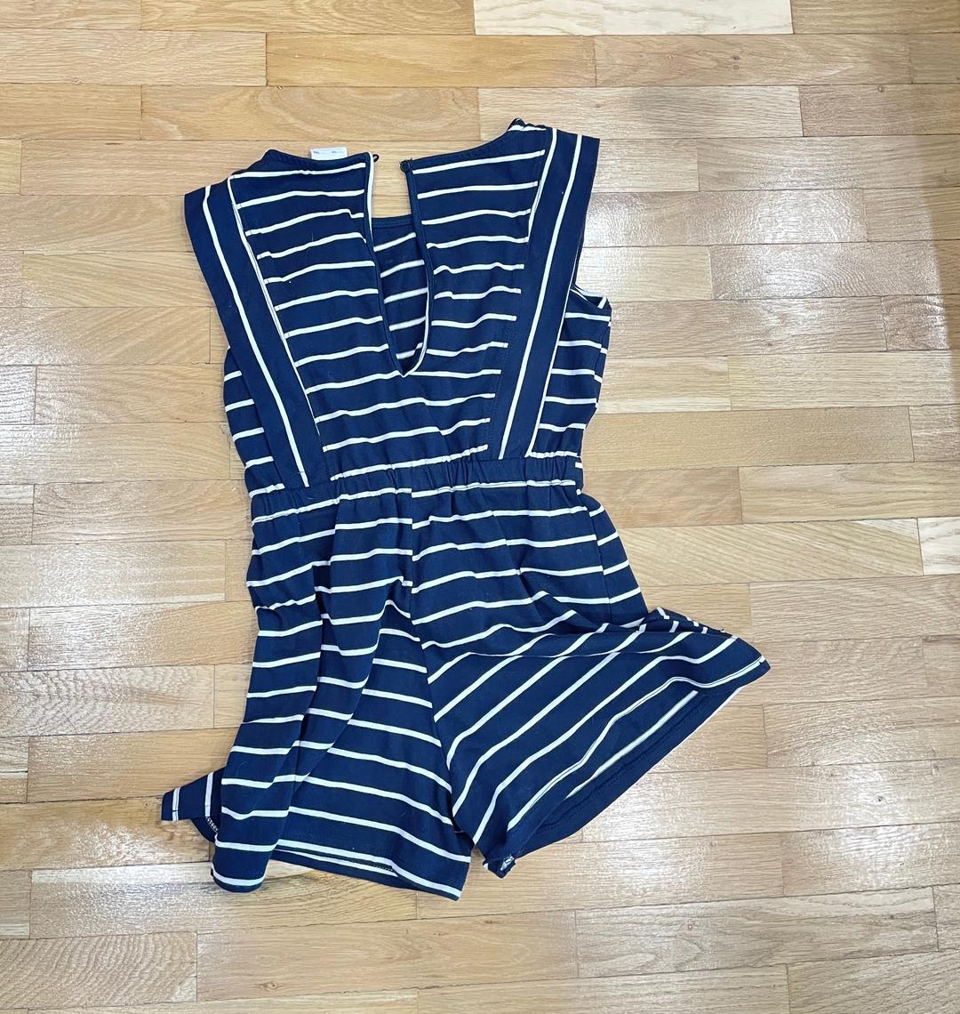 Zara Комбинезон ZARA в полоску для девочки 10 лет — фото 2