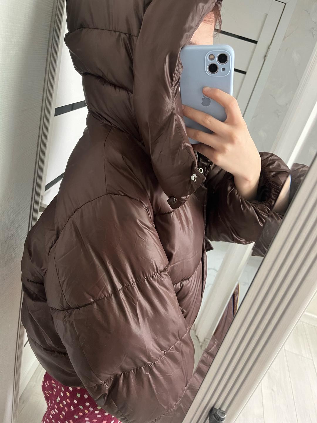 Bershka куртка коричневая бершка — фото 2