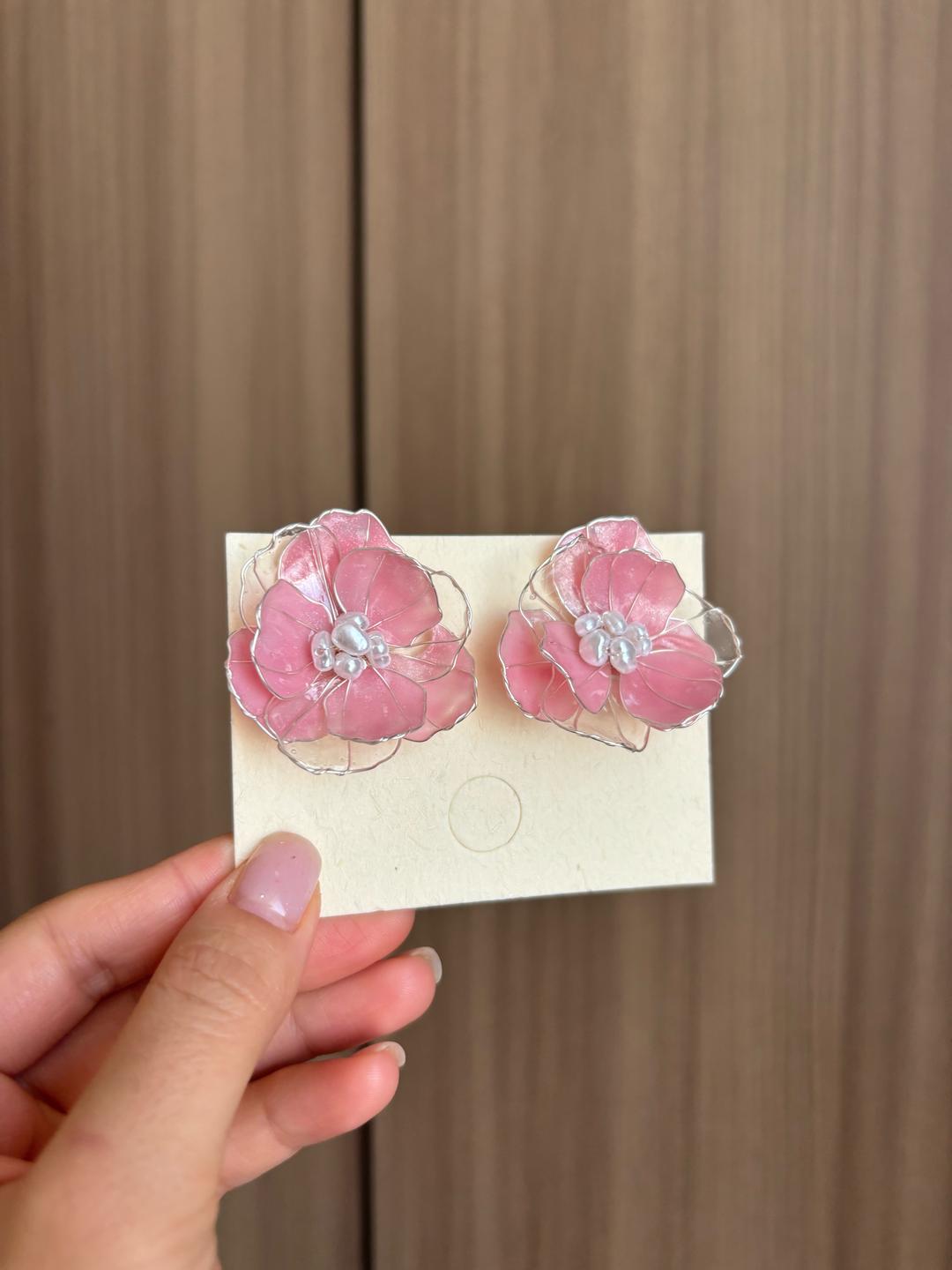 Handmade (ручная работа) Нежный комплект в розовых оттенках — фото 2