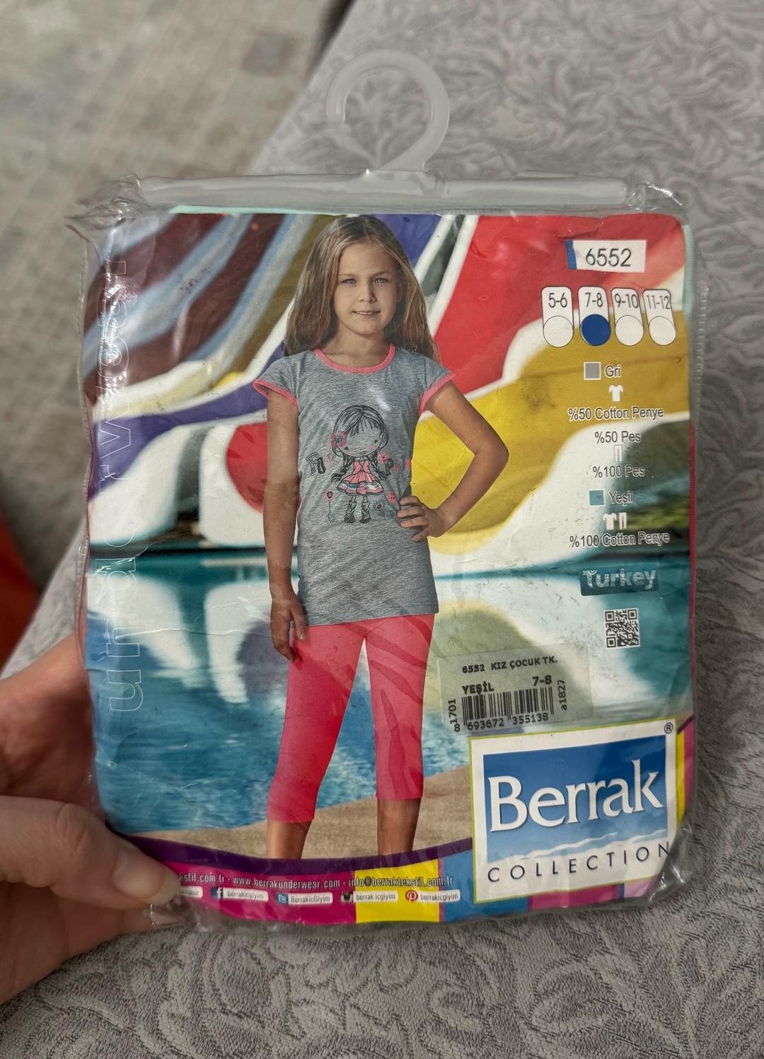 Berrak Пижама для девочки — фото 2