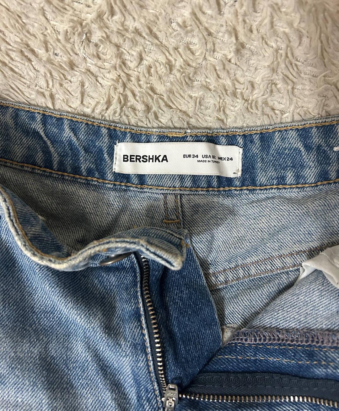 Bershka Укороченные джинсы кюлоты Bershka — фото 2