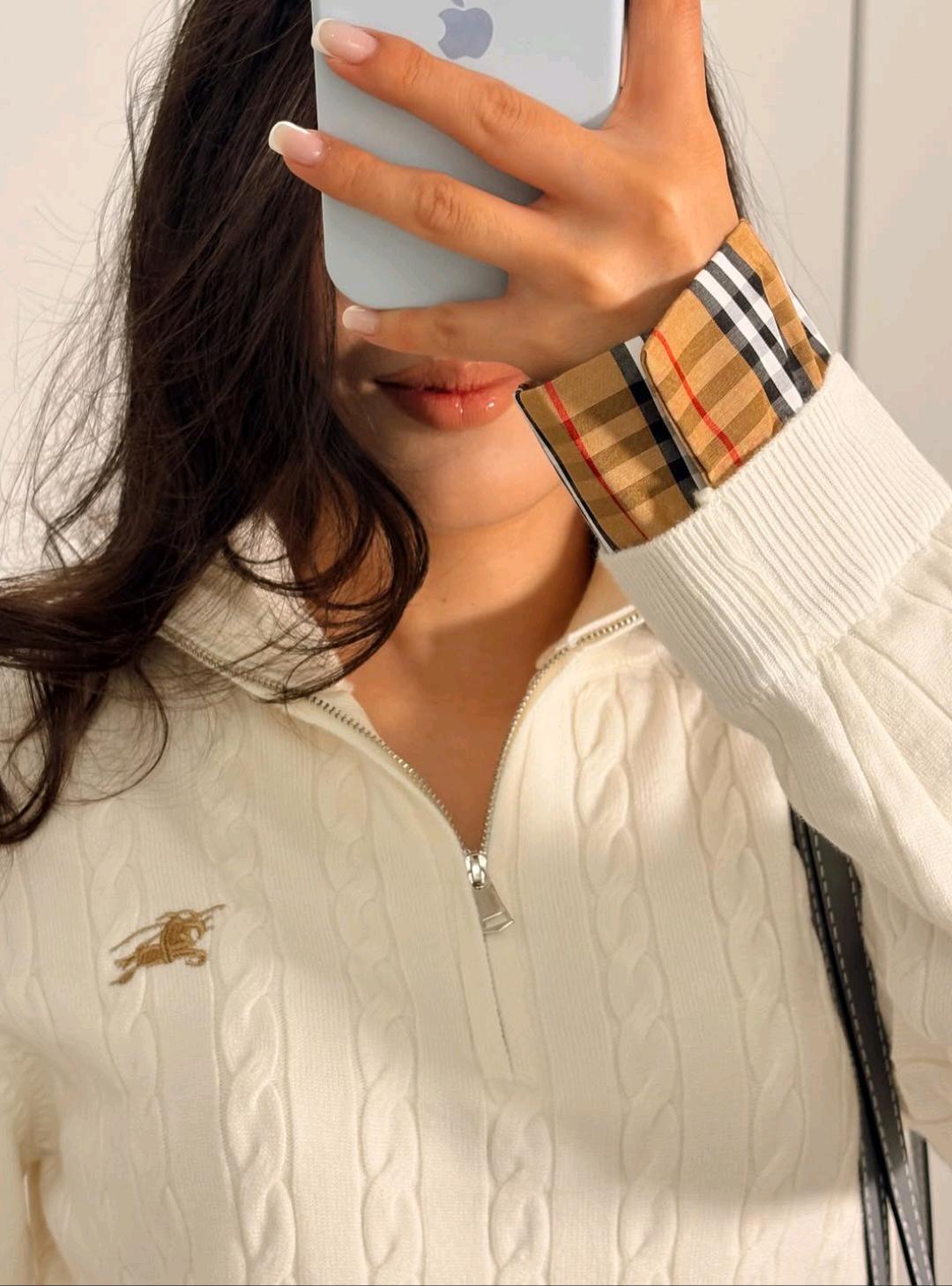 Burberry Кофта полузамок  под Burberry✨️ — фото 2
