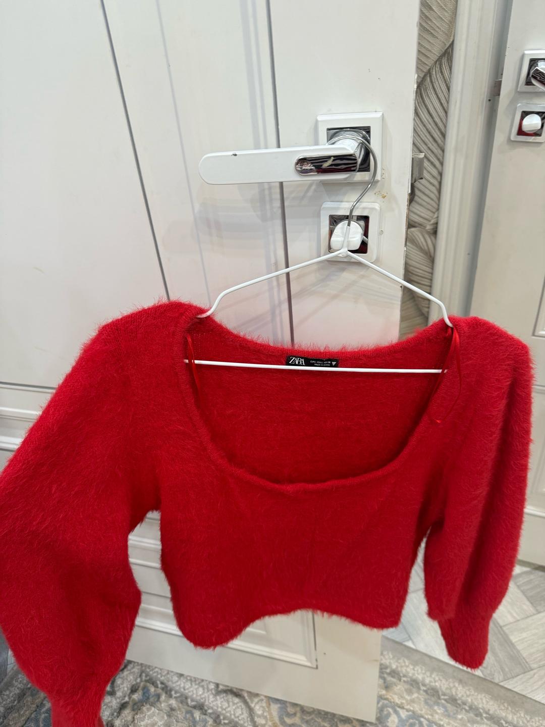 Zara Красная кофточка Zara — фото 2