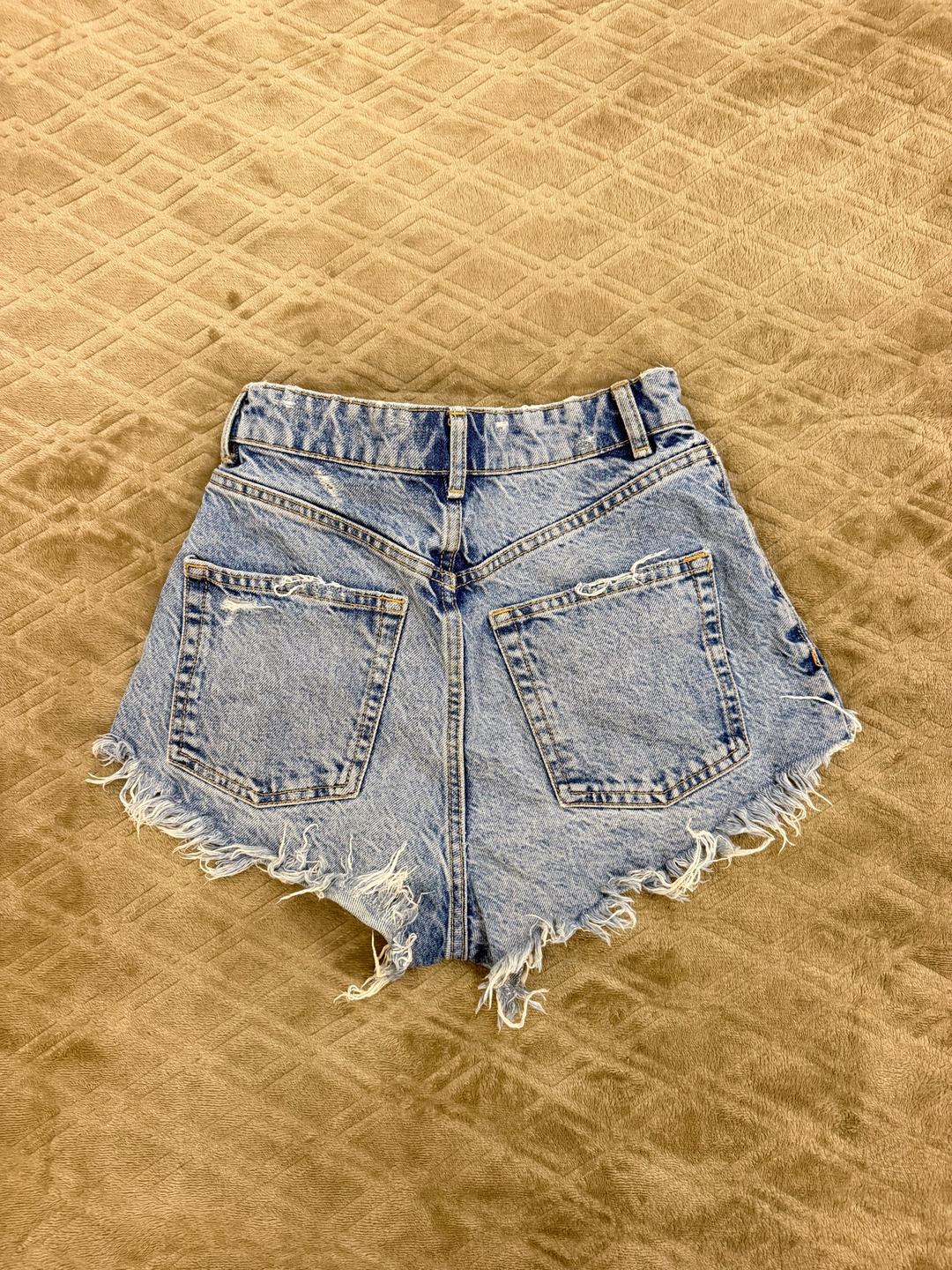Zara Джинсовые шорты ZARA — фото 2