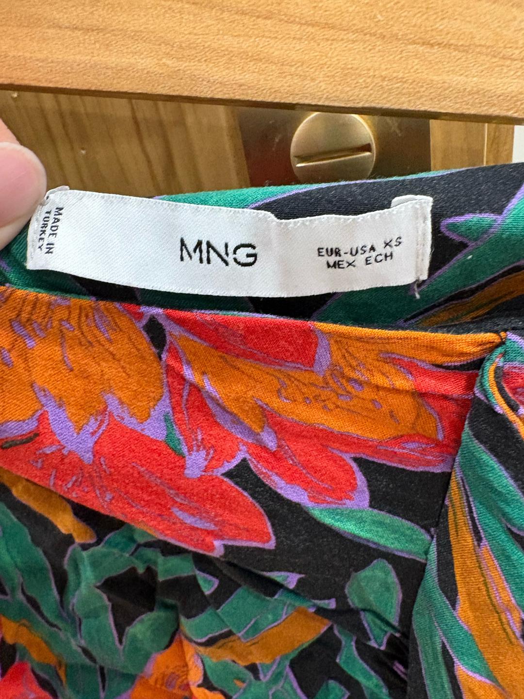 Mango Юбка с цветочным принтом — фото 2
