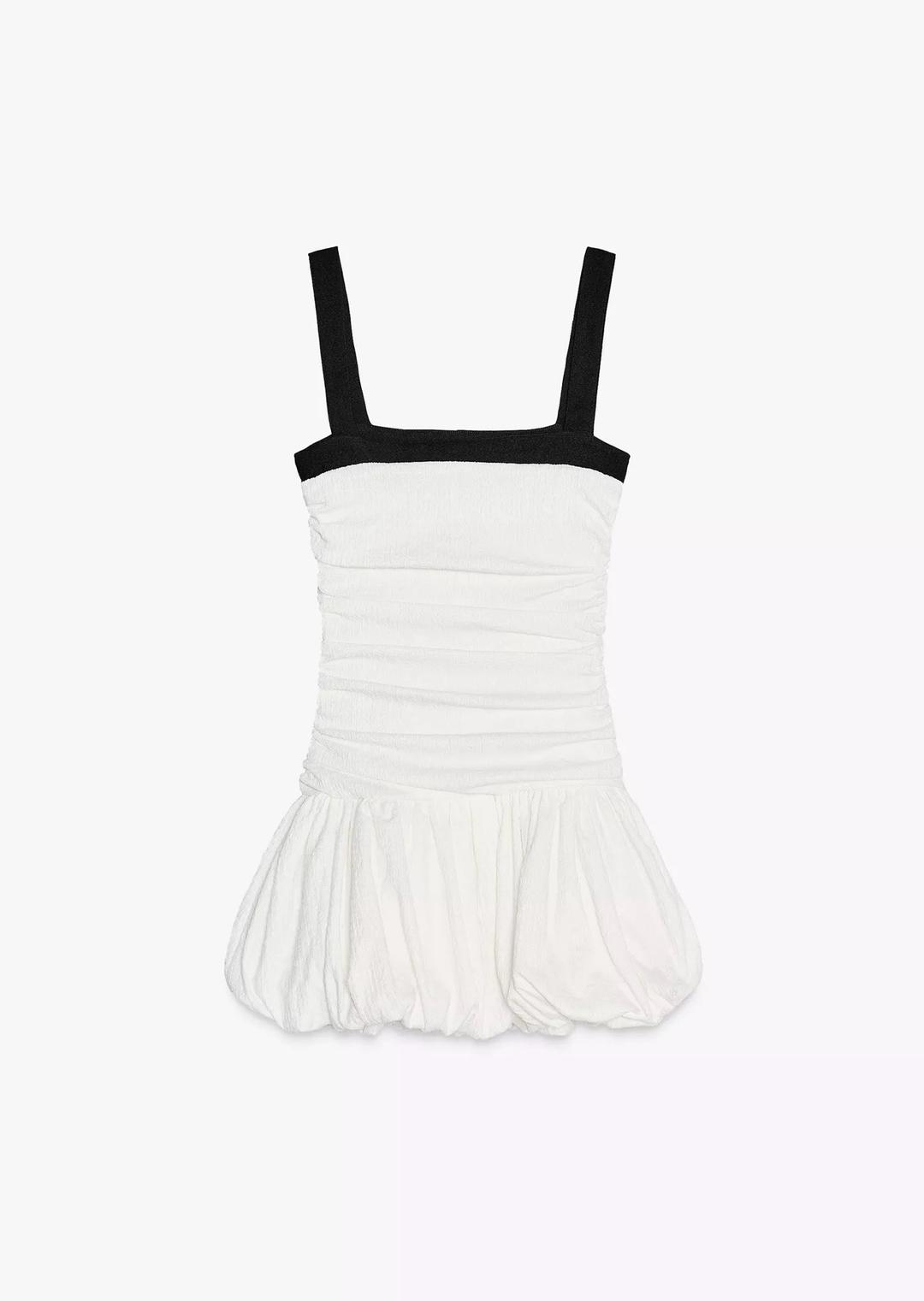 Zara Белое платье Зара — фото 2