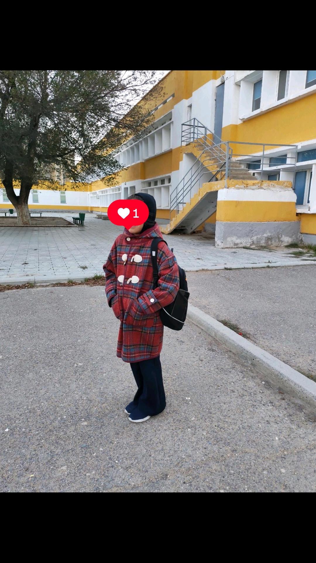 Пальо подростковое в клетку — фото 2