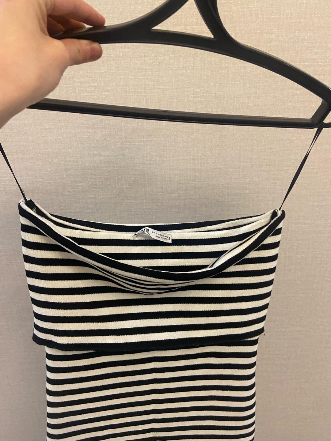 Zara Платье в полоску от Зара — фото 2