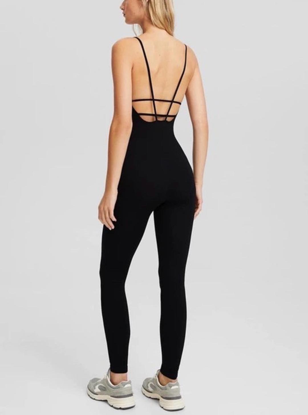 Bershka черный комбинезон bershka — фото 2