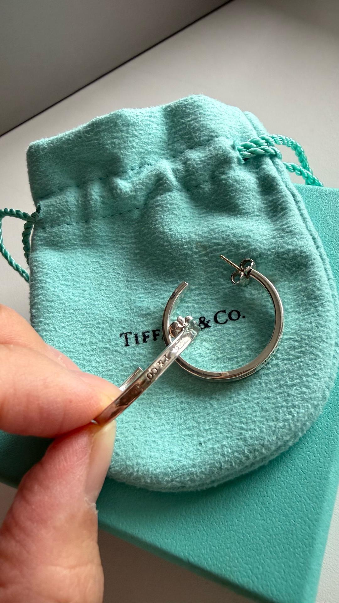 Tiffany & Co. Серьги-кольца Tiffany & Co. — фото 2