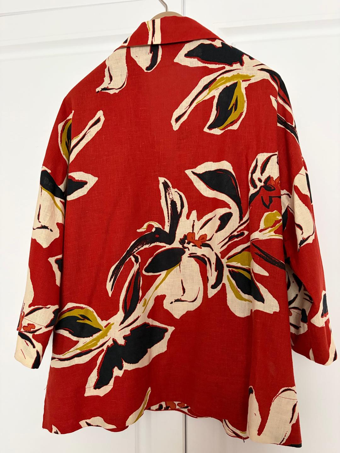 Zara Рубашка льняная Zara — фото 2