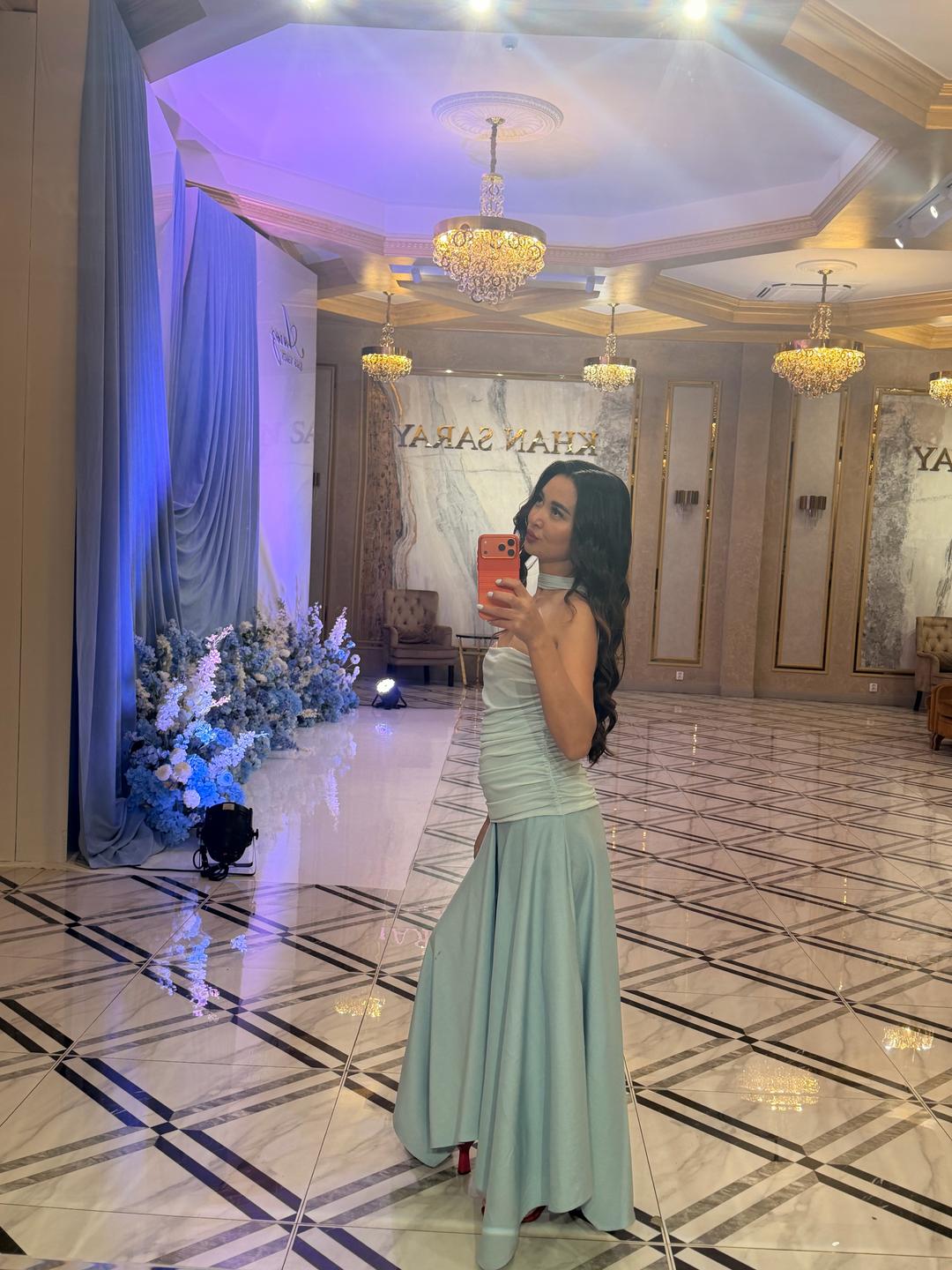 Allan Edward Женский комбинезон с открытыми плечами, платье от магазина Allan dress.  Турция — фото 2