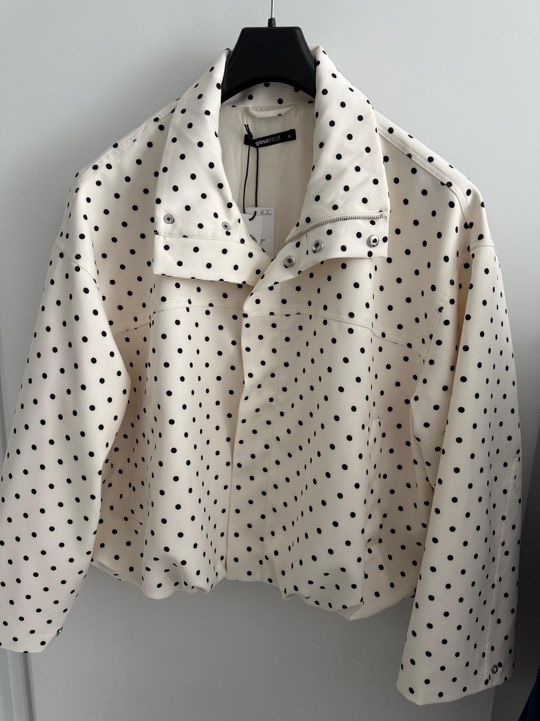 Gina Tricot Куртка gina tricot в горошек новая большой размер — фото 2