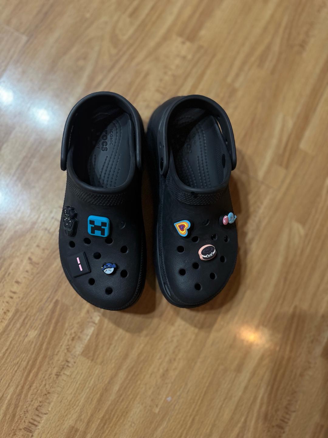 Crocs Кроксы на платформе — фото 2