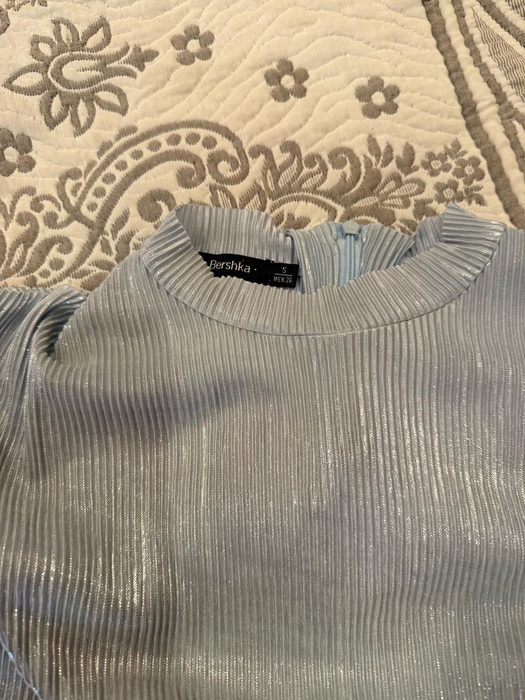 Bershka Блестящий топ Bershka — фото 2