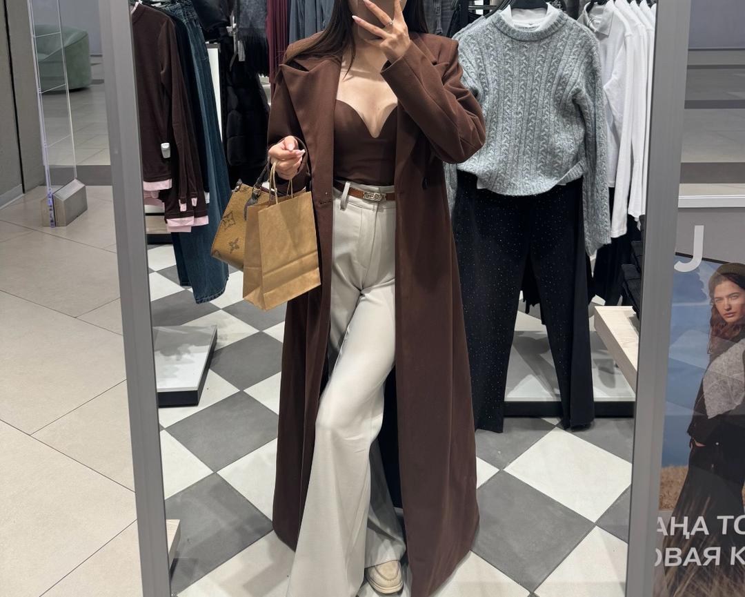 Zara Пальто женское — фото 2