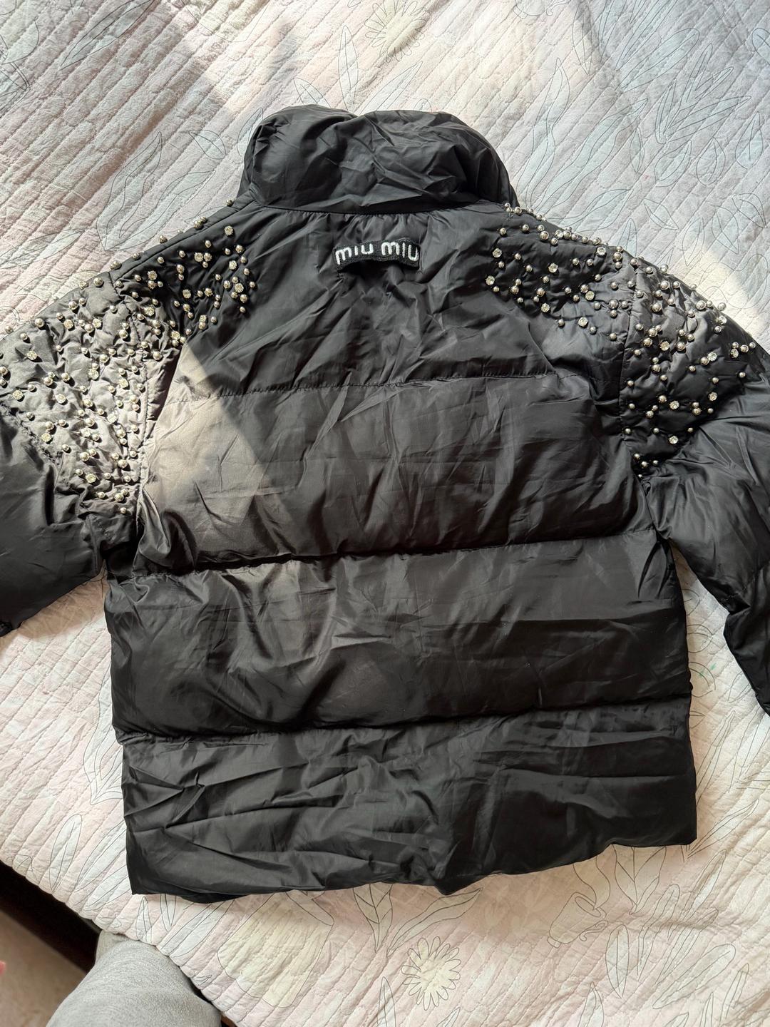 Miu Miu Miu Miu куртка с декором — фото 2