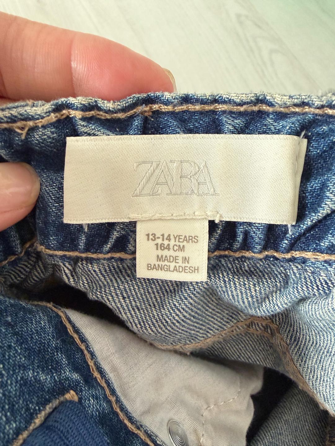 Zara Джинсовые шорты — фото 2