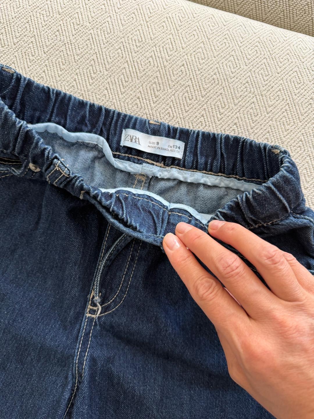 Zara Синие джинсы Zara — фото 2
