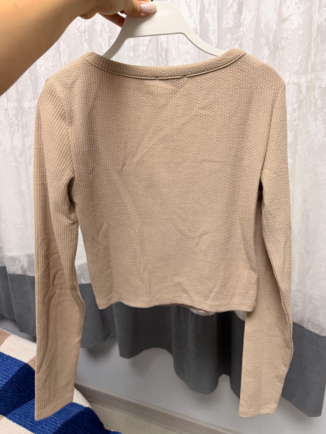 Bershka Укороченный лонгслив Bershka — фото 2