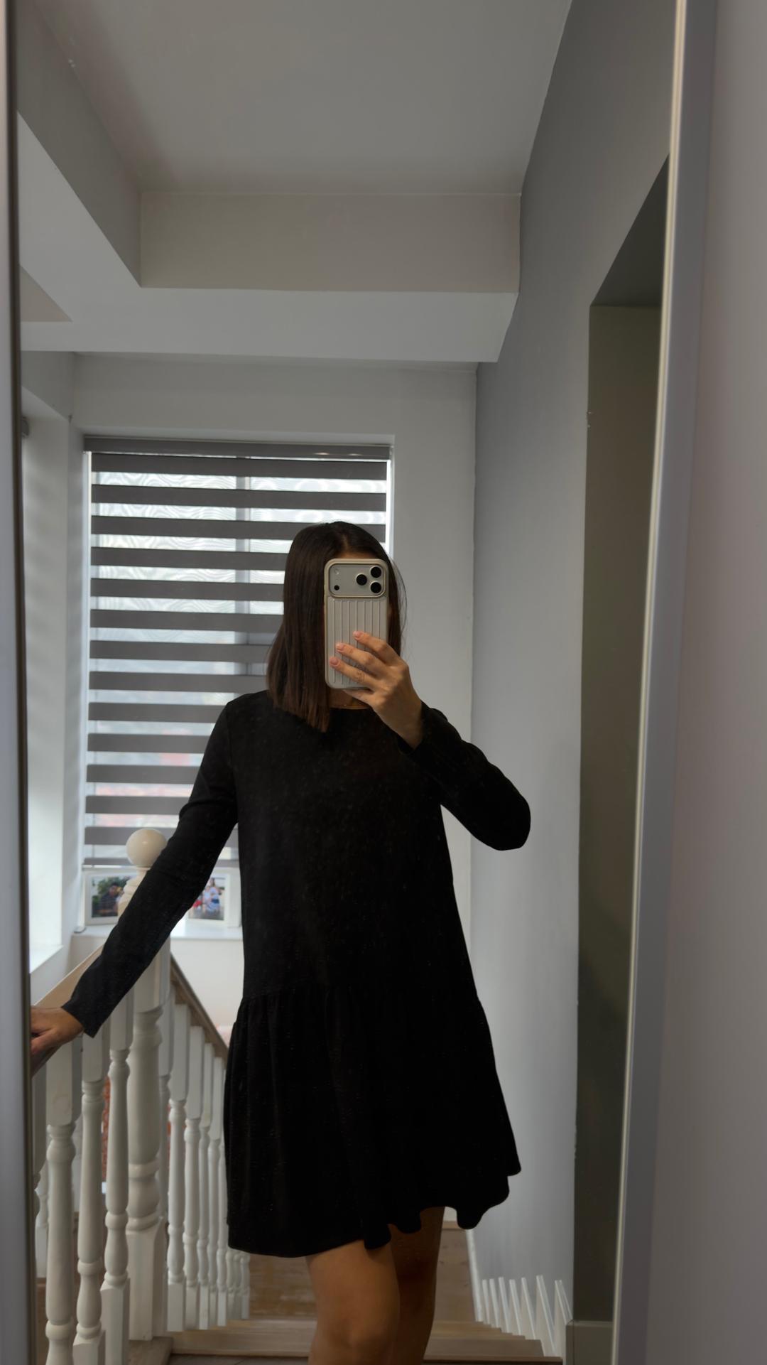 Zara Платье ZARA черное — фото 2
