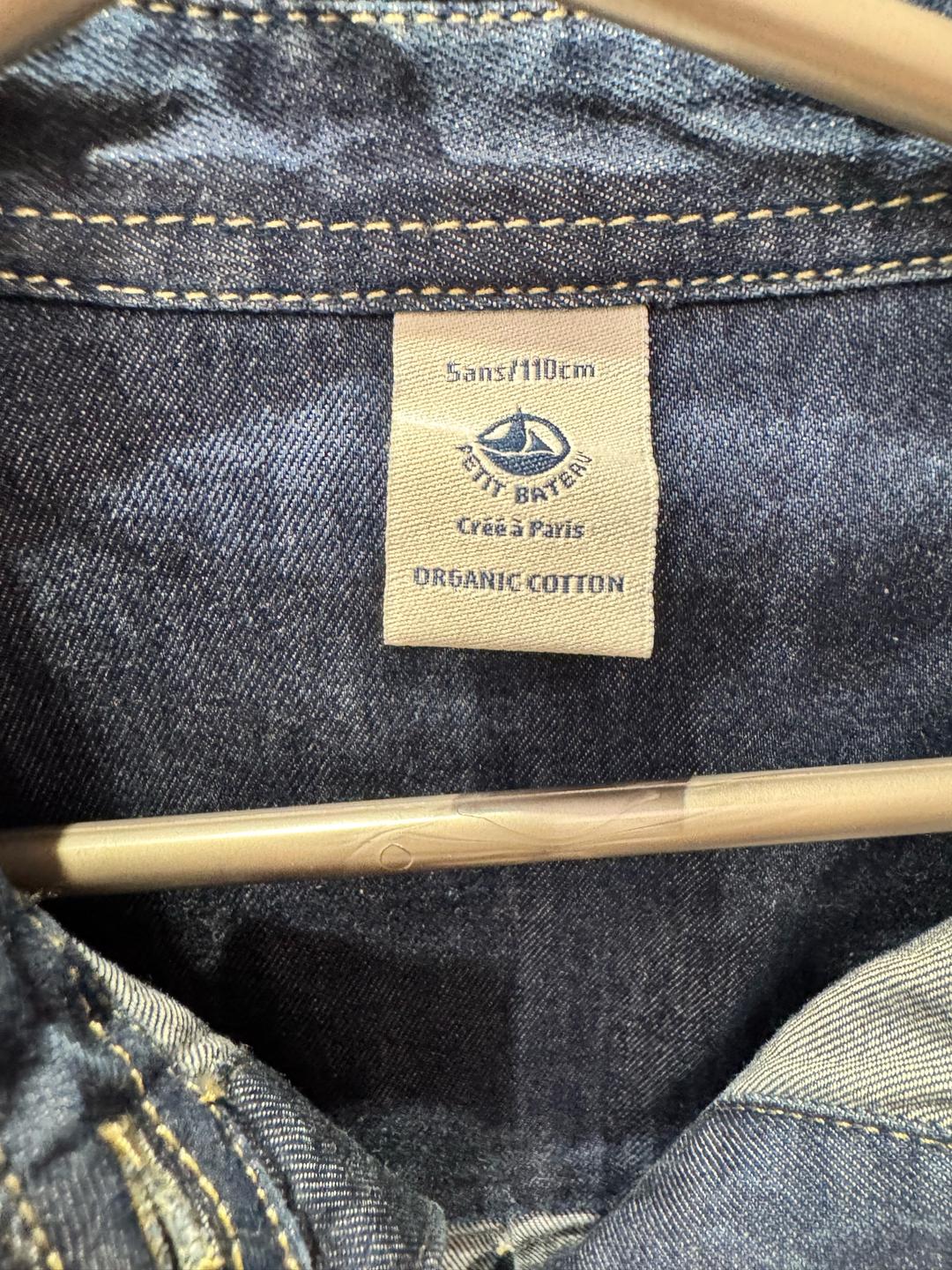 Petit Bateau Джинсовая рубашка Petit Bateau — фото 2