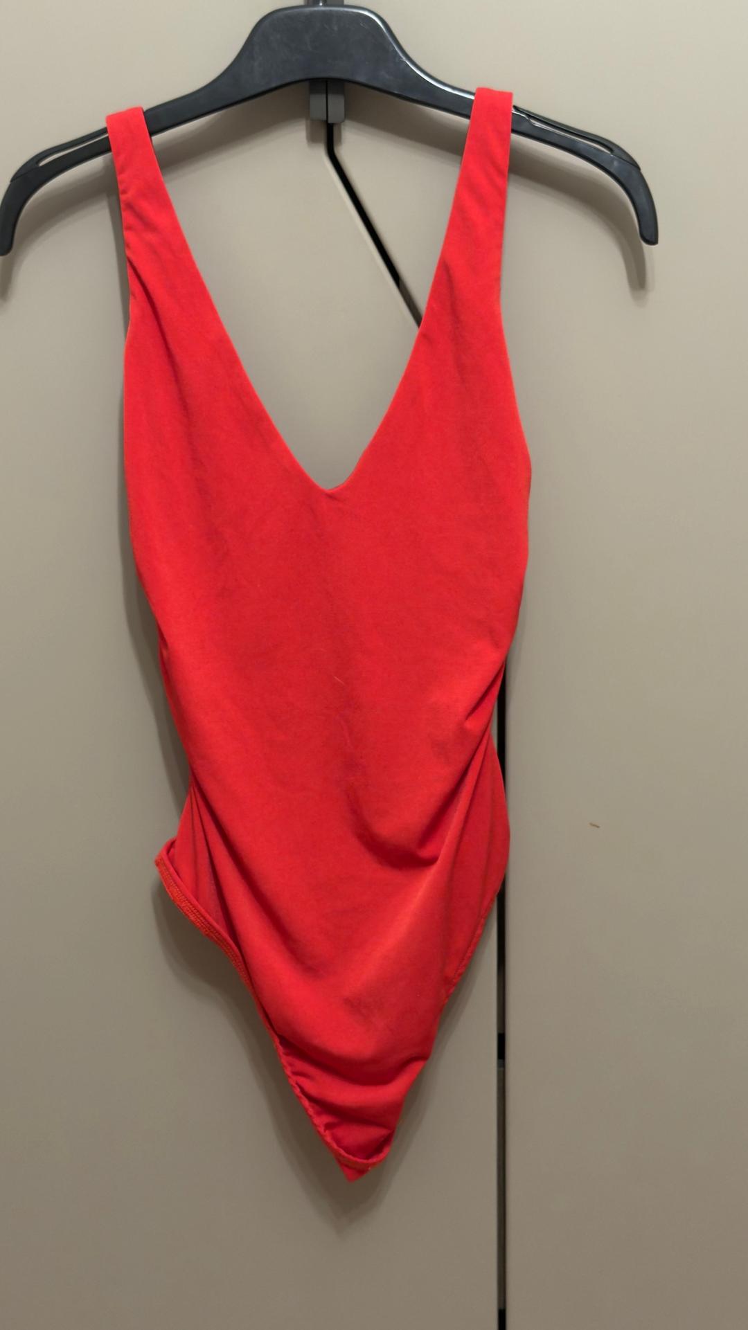 Bershka Красное боди Bershka — фото 2