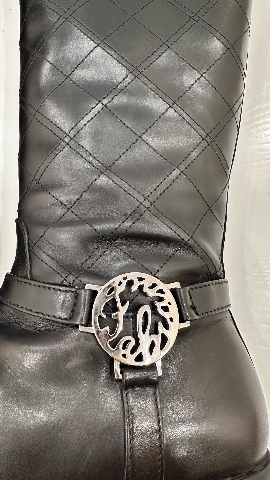 Dior Женские кожаные сапоги Dior — фото 2