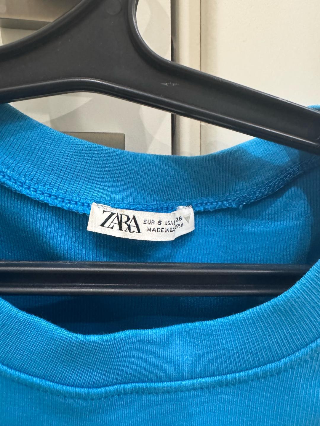Zara Синий топ Зара — фото 2