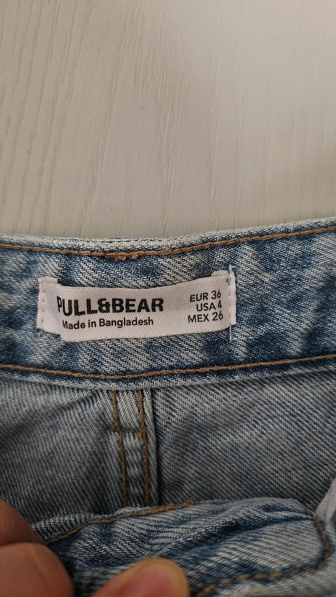 Pull & Bear Джинсы на высокой талии — фото 2