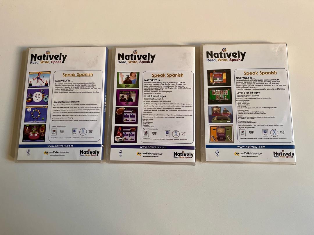 Natively Полный курс Испанского языка на интерактивных дисках от Natively — фото 2