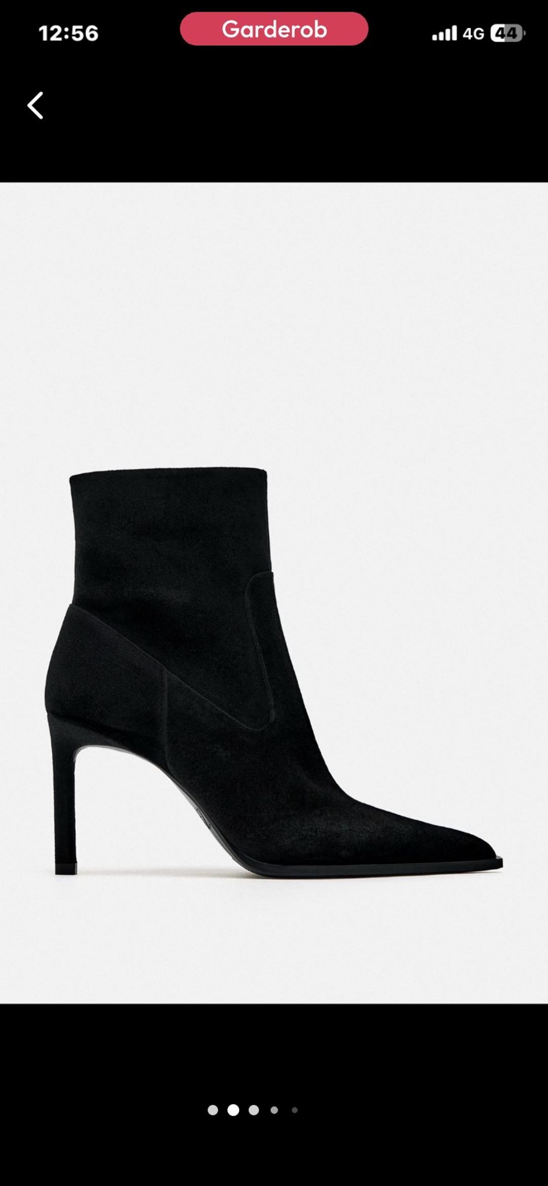 Zara Черные ботильоны — фото 2