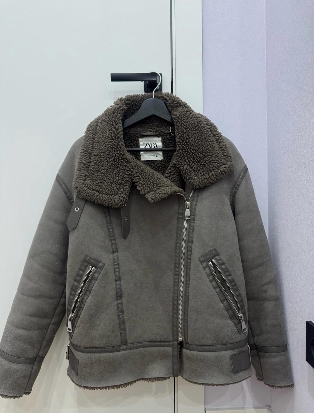 Zara Дубленка Зара — фото 2