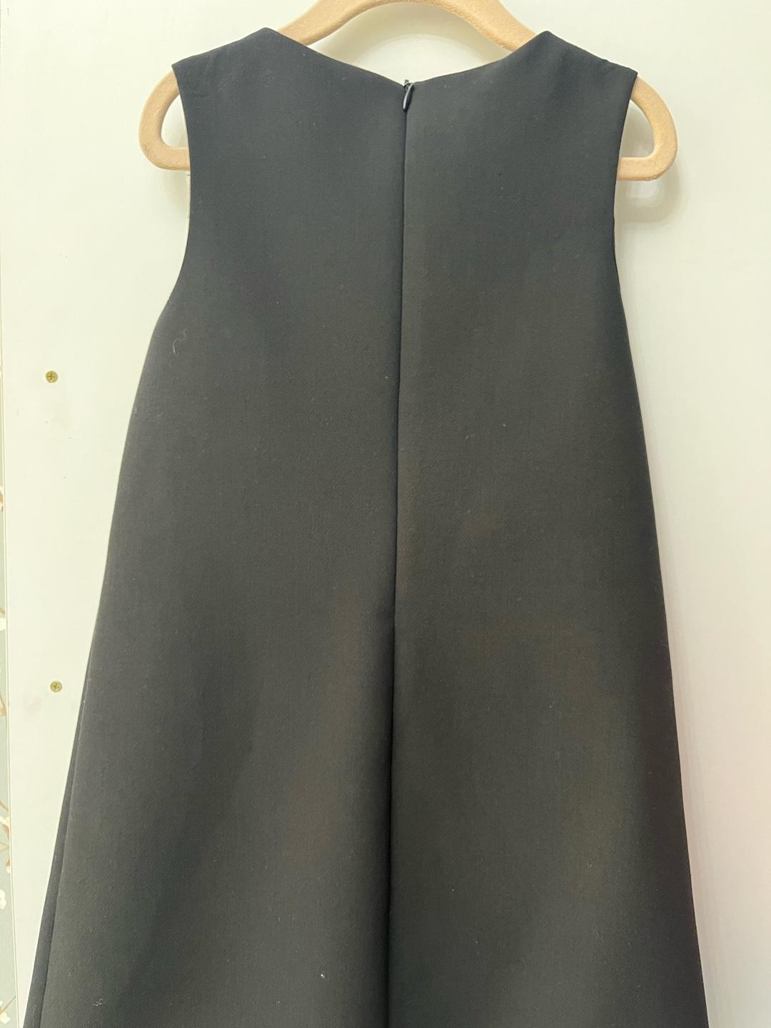 Zara Платье Zara черное для девочек — фото 2