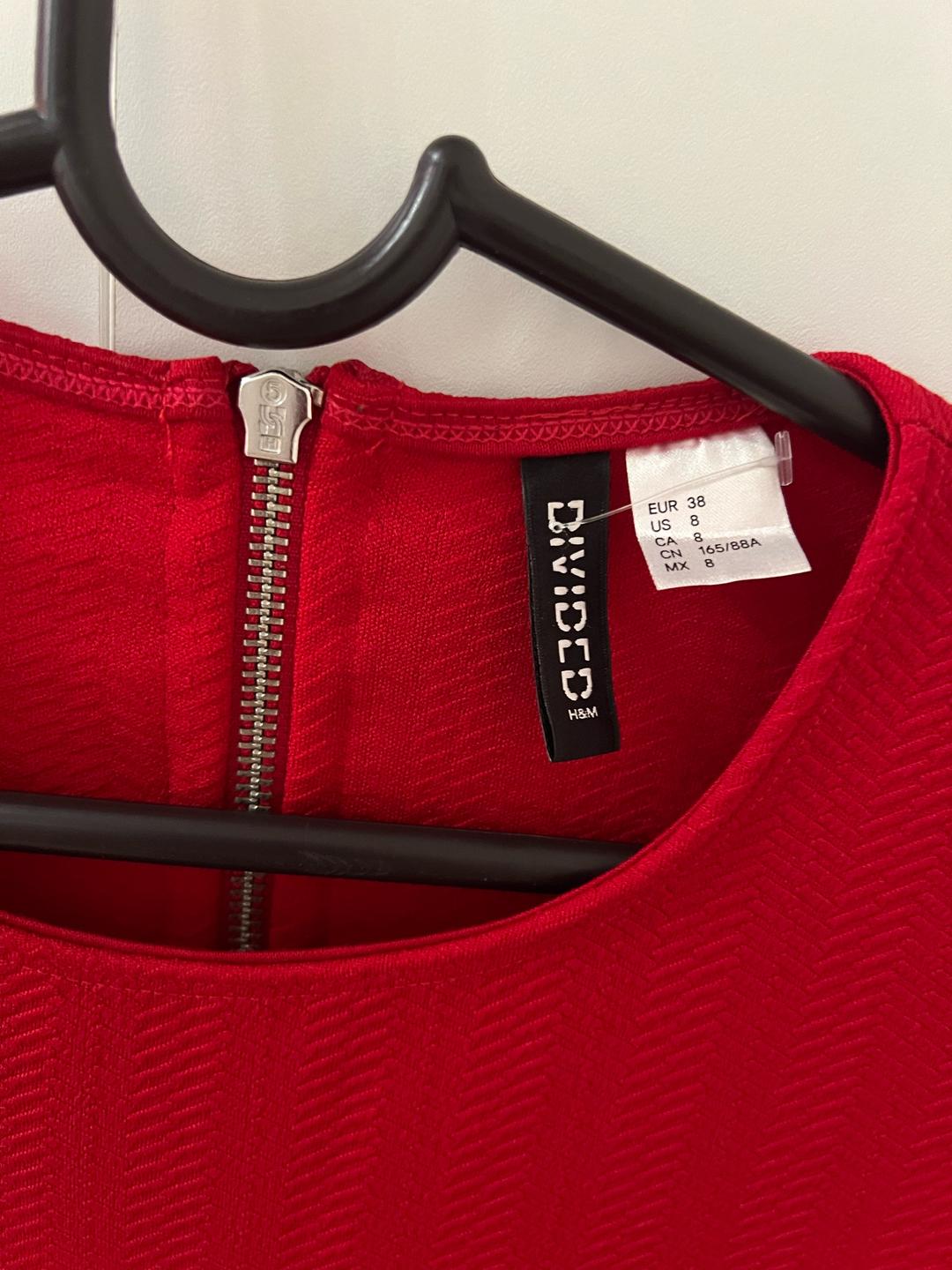 H&M Красное платье H&M — фото 2