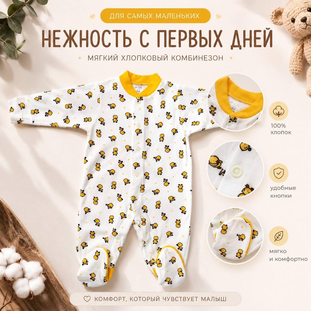 Jou Jou Ползунки, Боди, комбинезоны, распашонки, пелёнки — фото 2