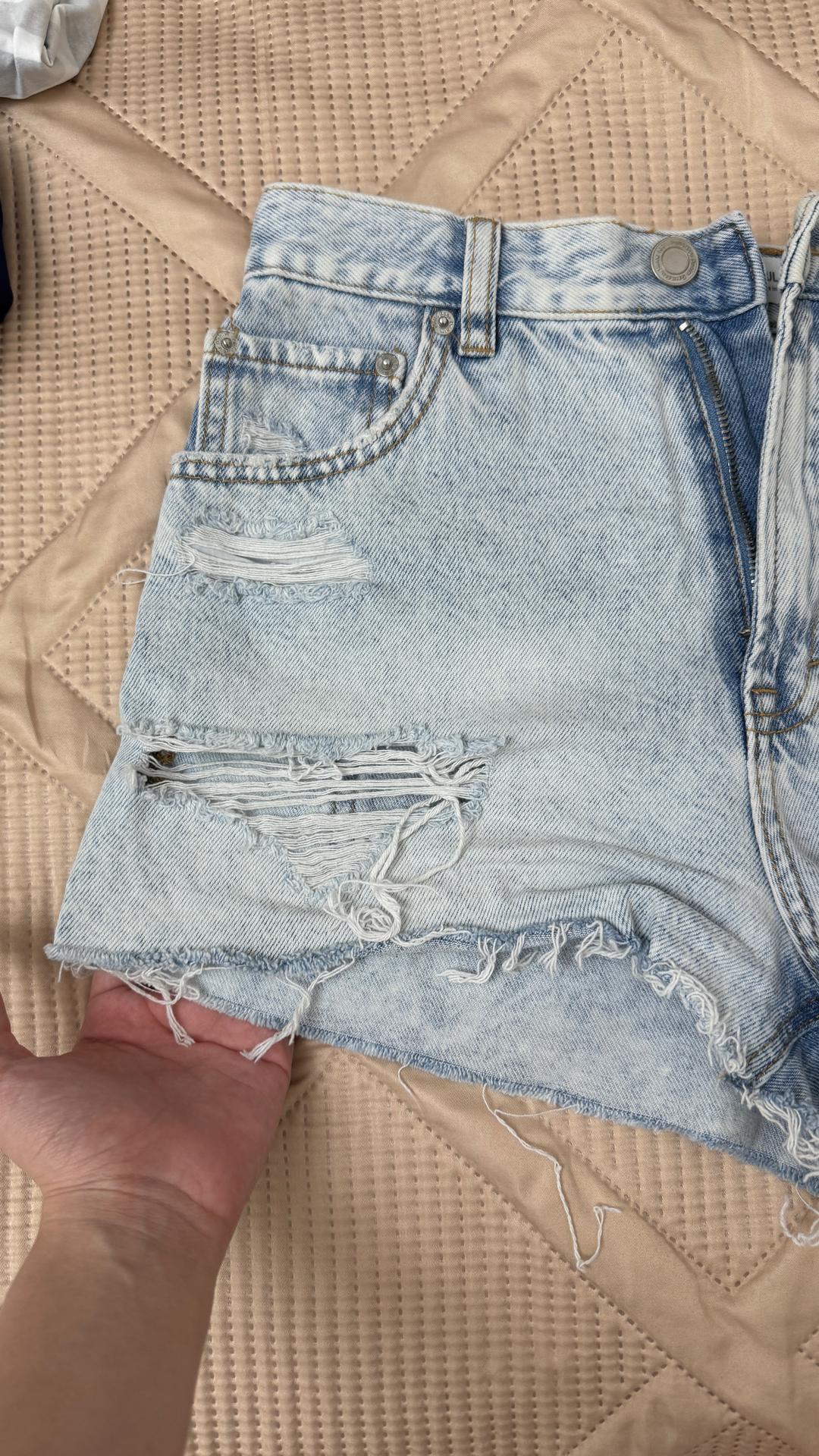 Pull & Bear Джинсовые шорты Pull&Bear — фото 2