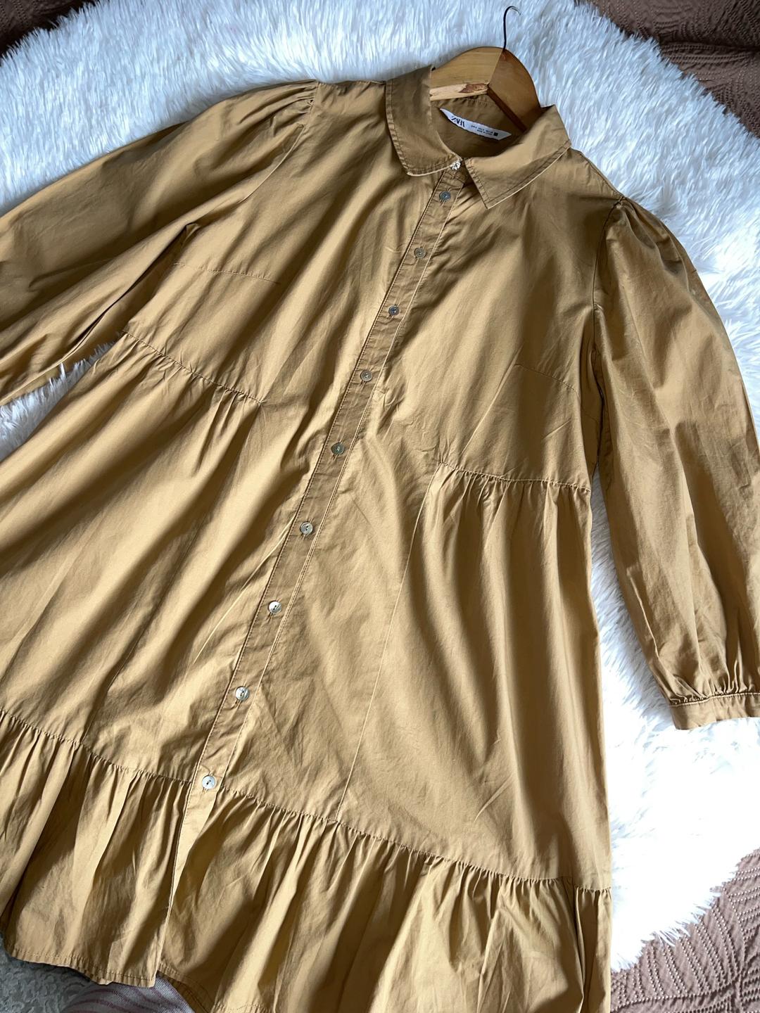 Zara Платье-рубашка ZARA — фото 2