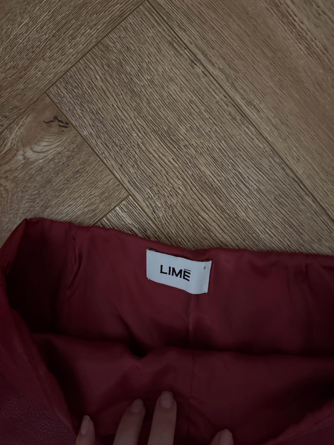 Lime Юбка LIME кожаная — фото 2