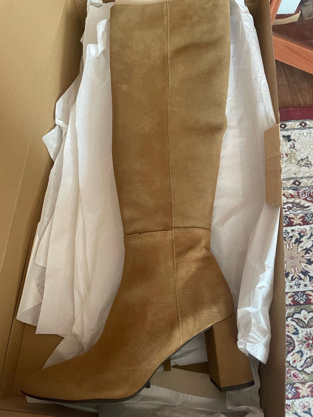 Zara Сапоги на каблуке — фото 2