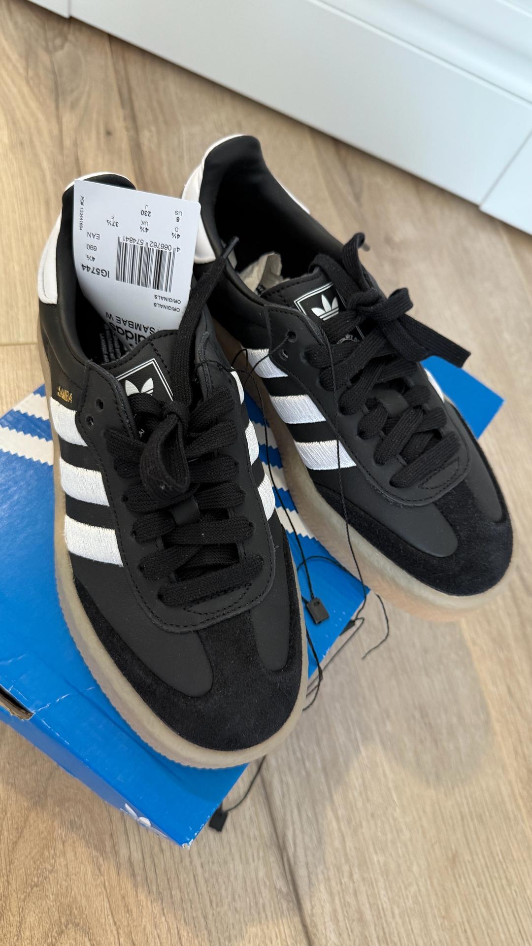Adidas Adidas Samba Новые черные оригинал — фото 2