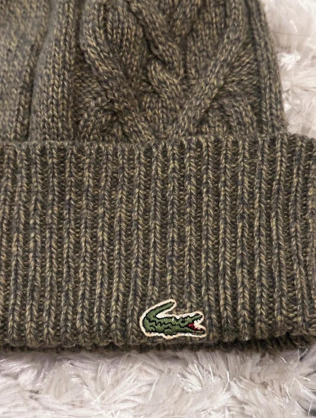Lacoste Шапка с помпоном Lacoste — фото 2