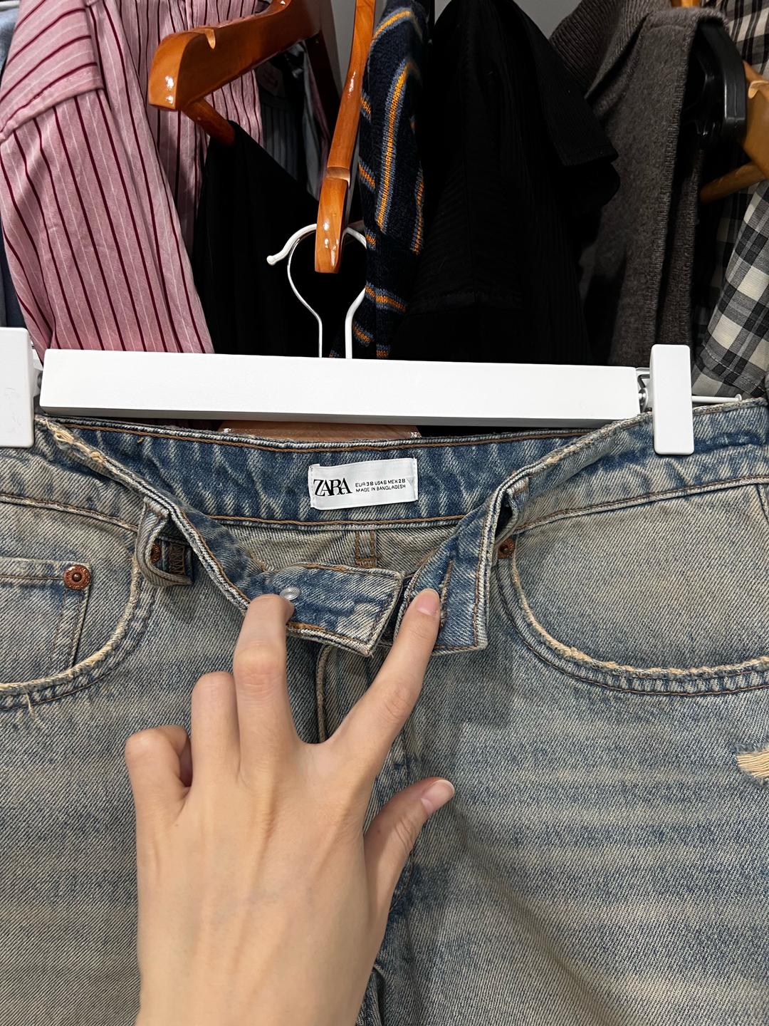 Zara Джинсовые шорты Зара — фото 2
