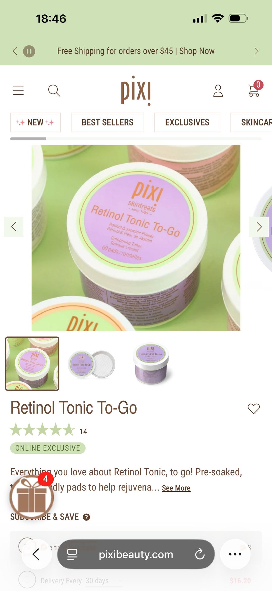 Pixi Pixi пэды — фото 2
