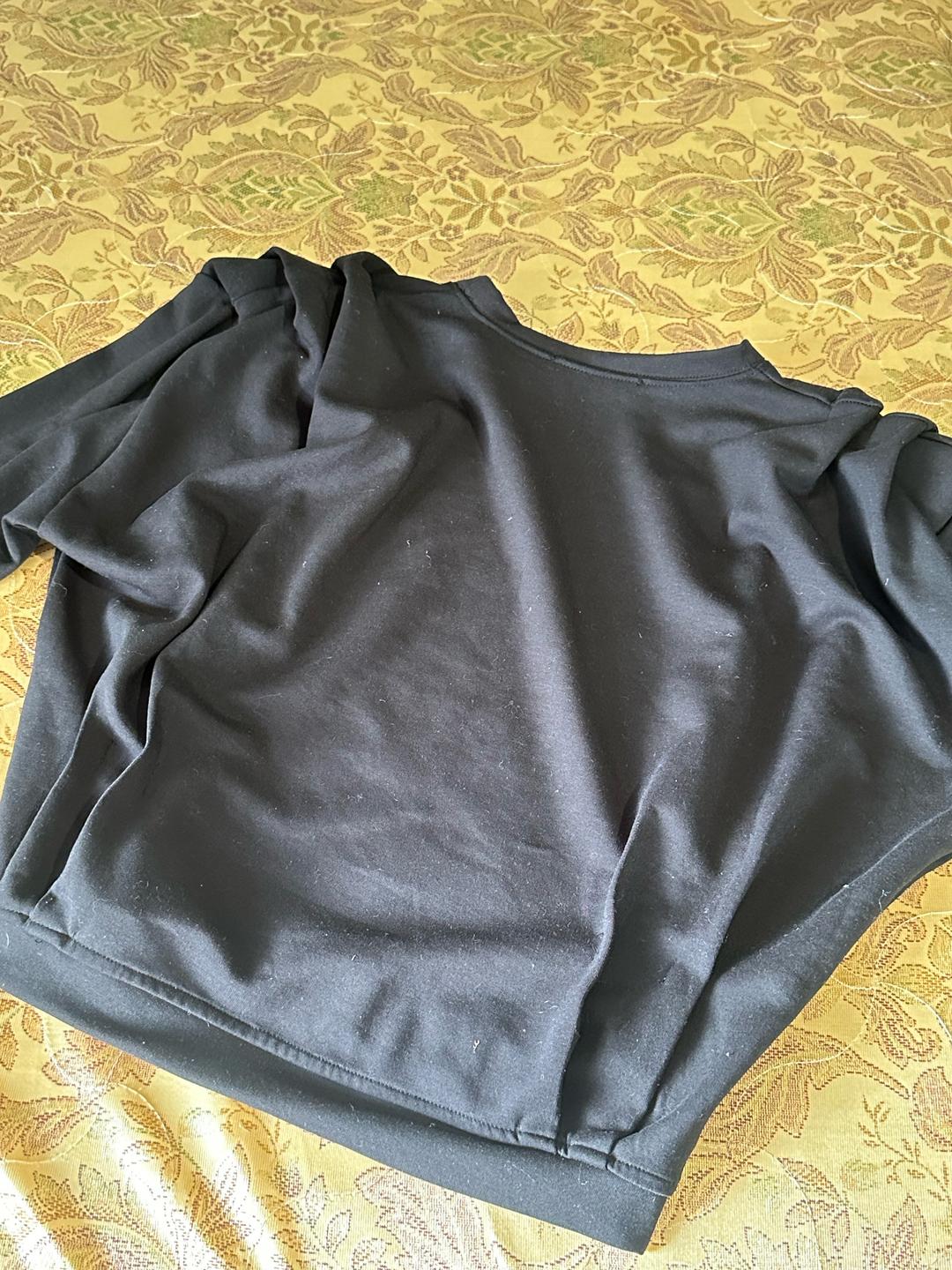 QU STYLE Черная кофта QU STYLE — фото 2