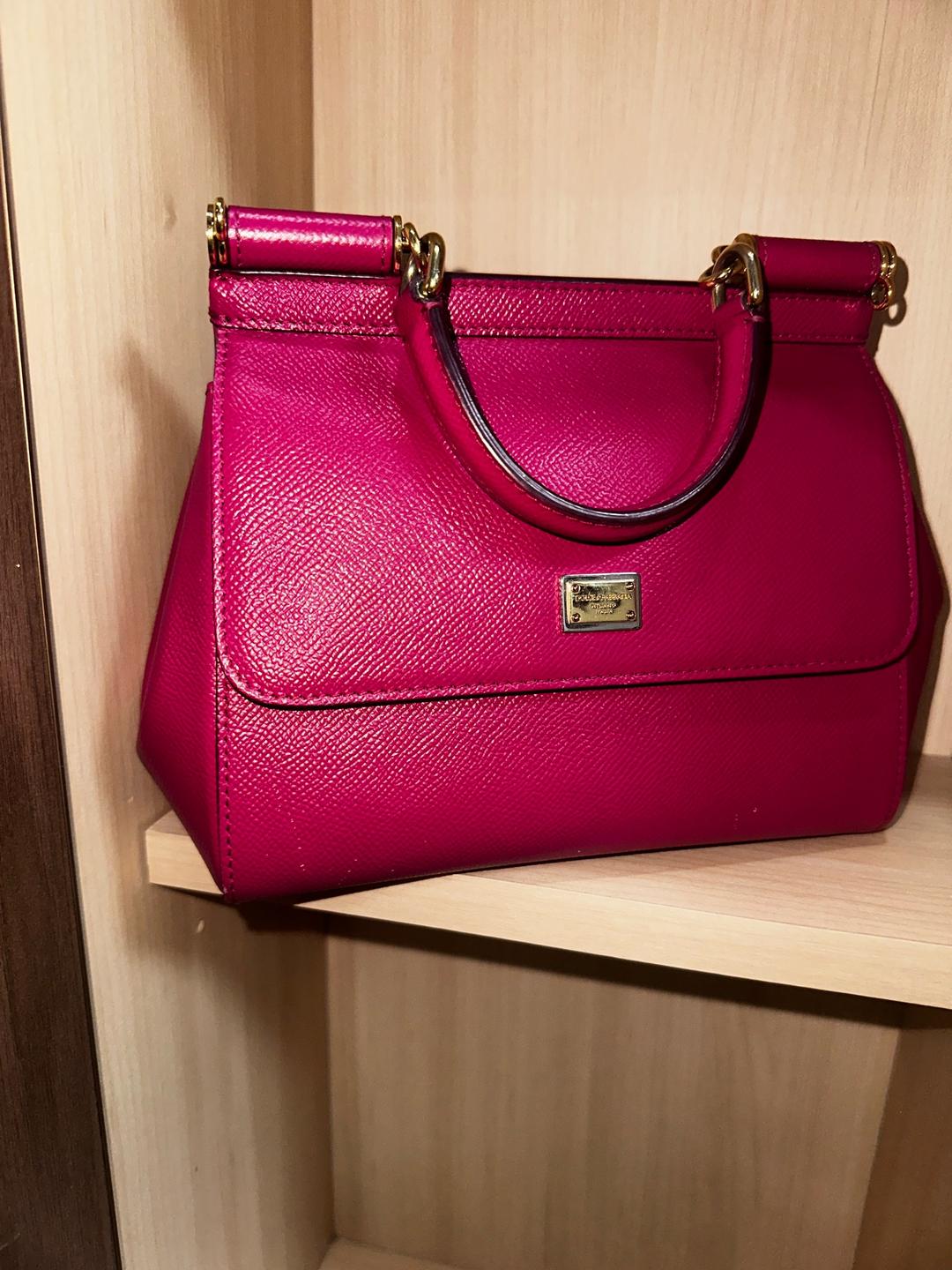 Dolce & Gabbana Dolce gabbana Sicily pink bag — фото 2